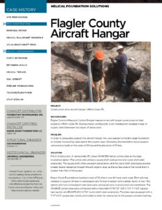 Flagler County Aircraft Hangar